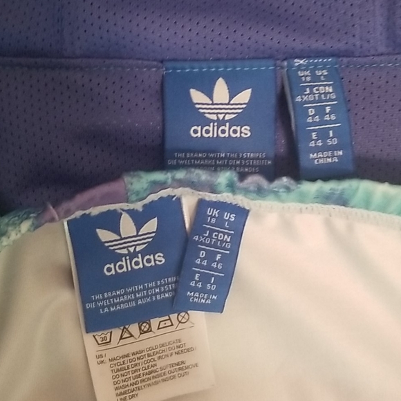 3 piece Adidas Originals Ocean Elements Leggings Jacket Crop Tee - Picture 7 of 14